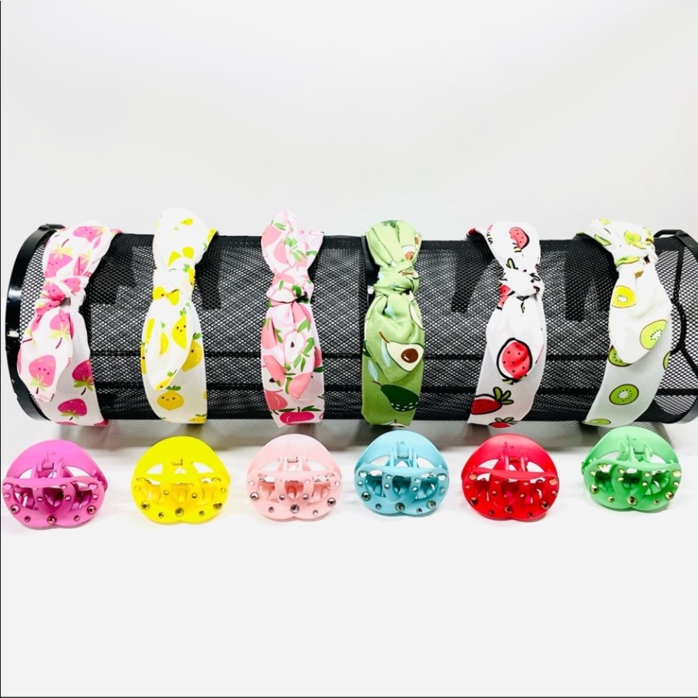 Headband and clip set